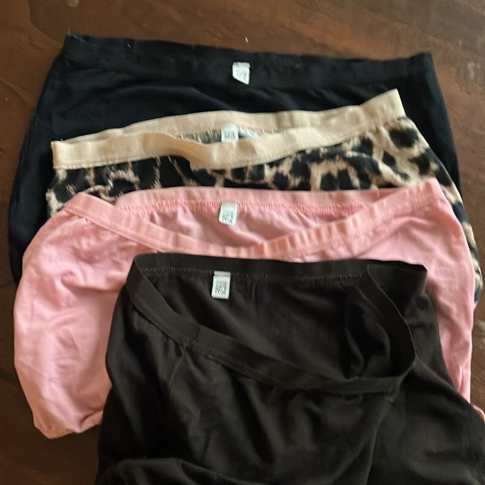 Four BASERANGE Bell Bottoms in XS